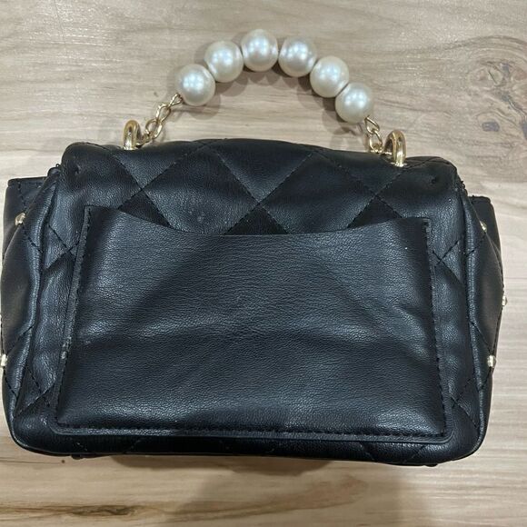 Badgley Mischka Faux Pearl Embellished Mini Bag - Picture 2 of 3